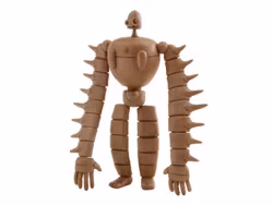 Castle in the Sky Robot Soldier (Combat Version) 1/20 Scale Model Kit