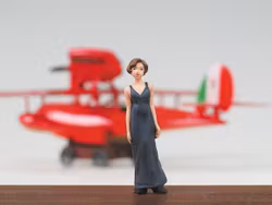 Porco Rosso Savoia S.21F Version 2 & Gina 1/48 Scale Model Kit