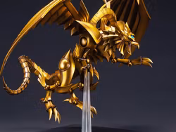 Yu-Gi-Oh! Duel Monsters Ju-Ko-Cho-Dai The Winged Dragon of Ra Egyptian God Figure (Rerelease)