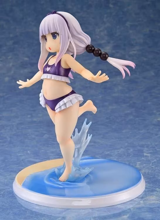 Miss Kobayashi's Dragon Maid Kanna Kamui (Excited to Wear a Swimsuit at Home Purple Ver.) 1/6 Scale Figure