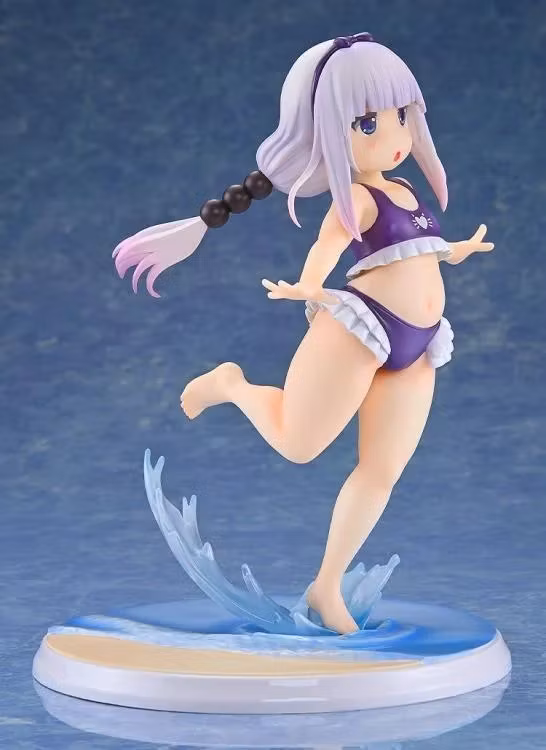 Miss Kobayashi's Dragon Maid Kanna Kamui (Excited to Wear a Swimsuit at Home Purple Ver.) 1/6 Scale Figure