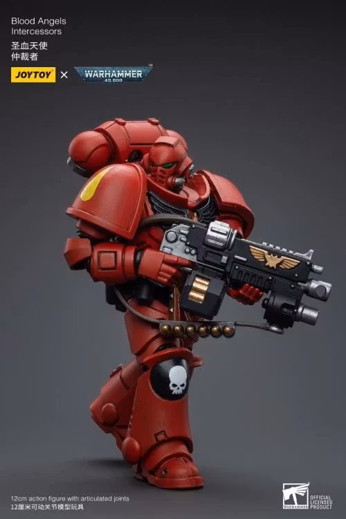 Warhammer 40K Blood Angels Intercessors (Ver. 2) 1/18 Scale Action Figure