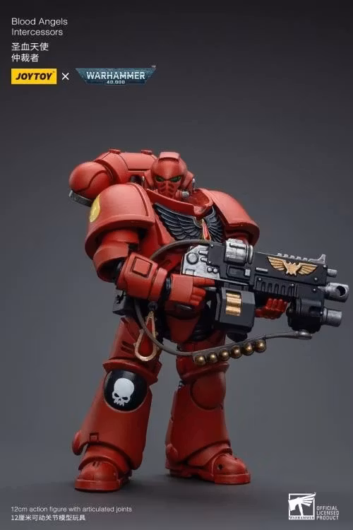 Warhammer 40K Blood Angels Intercessors (Ver. 2) 1/18 Scale Action Figure