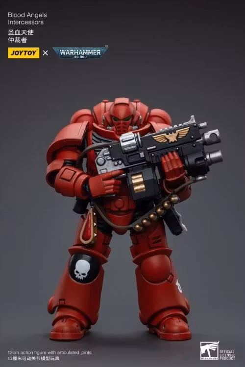 Warhammer 40K Blood Angels Intercessors (Ver. 2) 1/18 Scale Action Figure