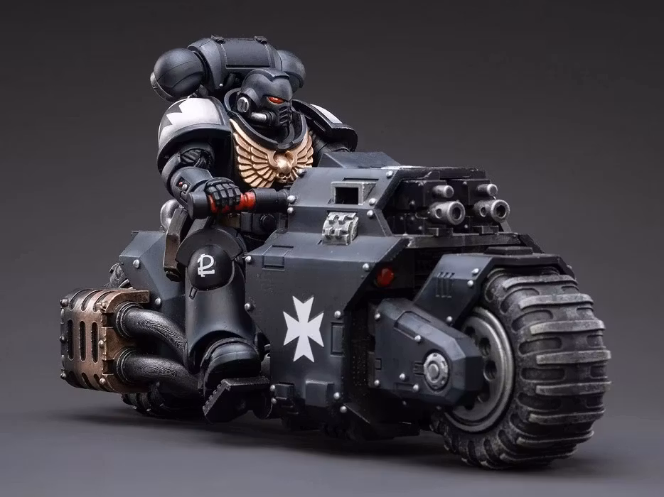 Warhammer 40k Black Templars Raider-Pattern Combat Bike 1/18 Scale