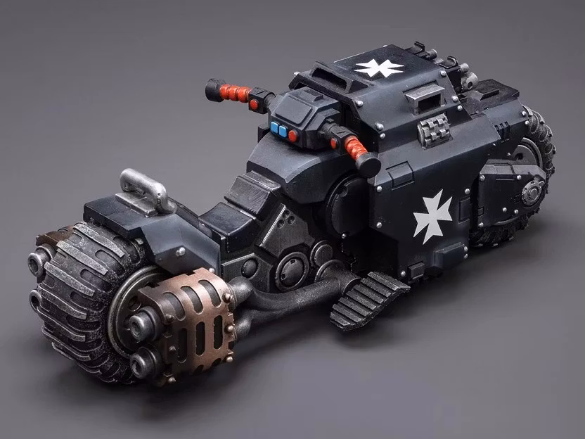Warhammer 40k Black Templars Raider-Pattern Combat Bike 1/18 Scale
