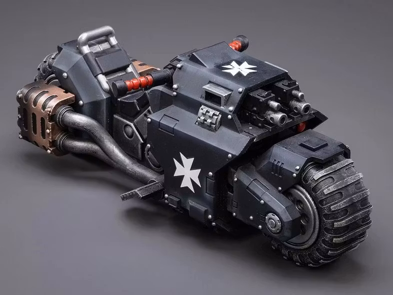 Warhammer 40k Black Templars Raider-Pattern Combat Bike 1/18 Scale