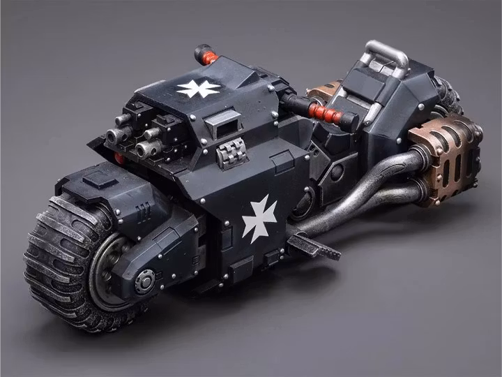 Warhammer 40k Black Templars Raider-Pattern Combat Bike 1/18 Scale