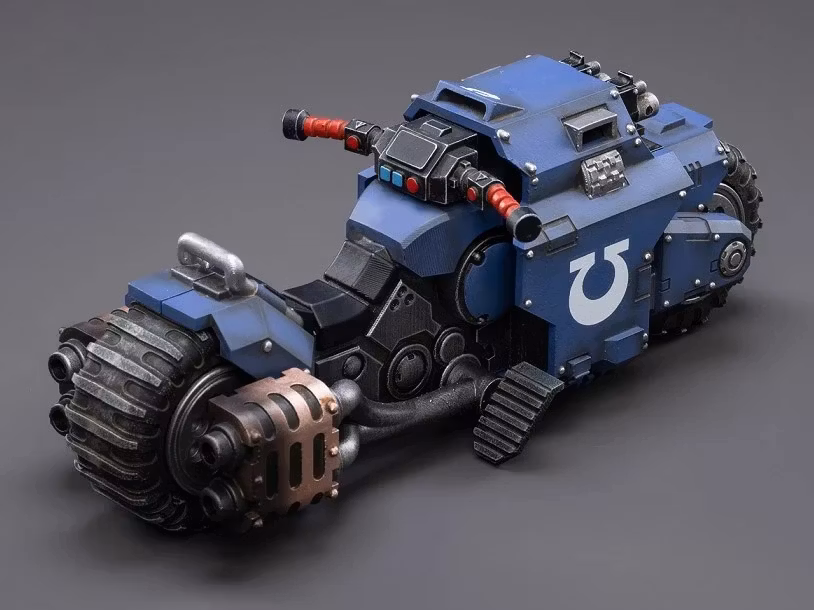 Warhammer 40k Ultramarines Raider-Pattern Combat Bike 1/18 Scale