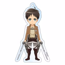 Attack on Titan Acrylic Keychain Eren Holographic