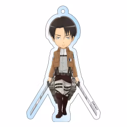 Attack on Titan Acrylic Keychain Levi Holographic