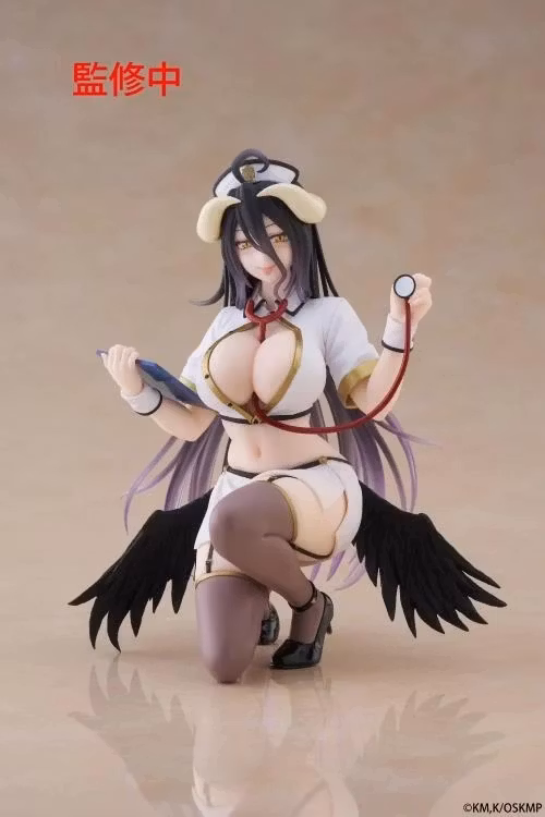 Overlord Desktop Cute Albedo (Nurse Ver.) Figure