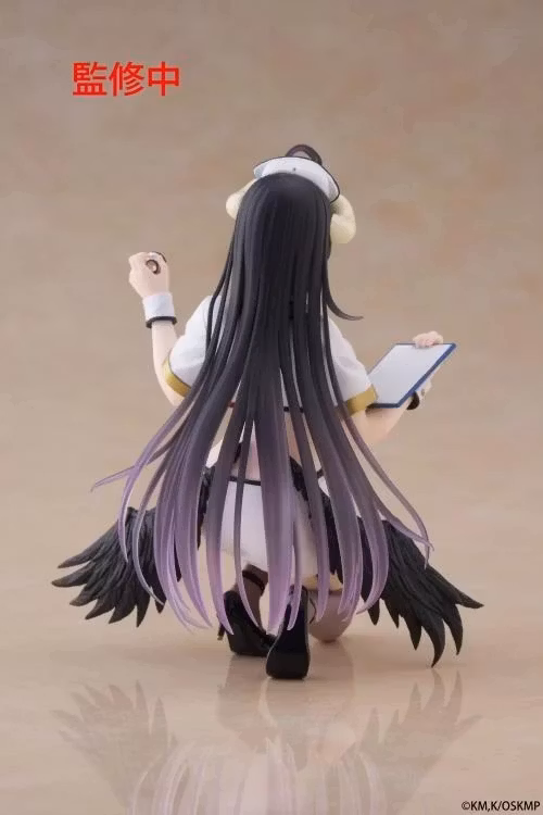 Overlord Desktop Cute Albedo (Nurse Ver.) Figure