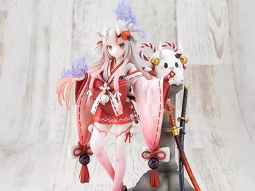 Hololive Production Nakiri Ayame (Shrine Maiden Fortune Outfit Ver.) 1/7 Scale Figure