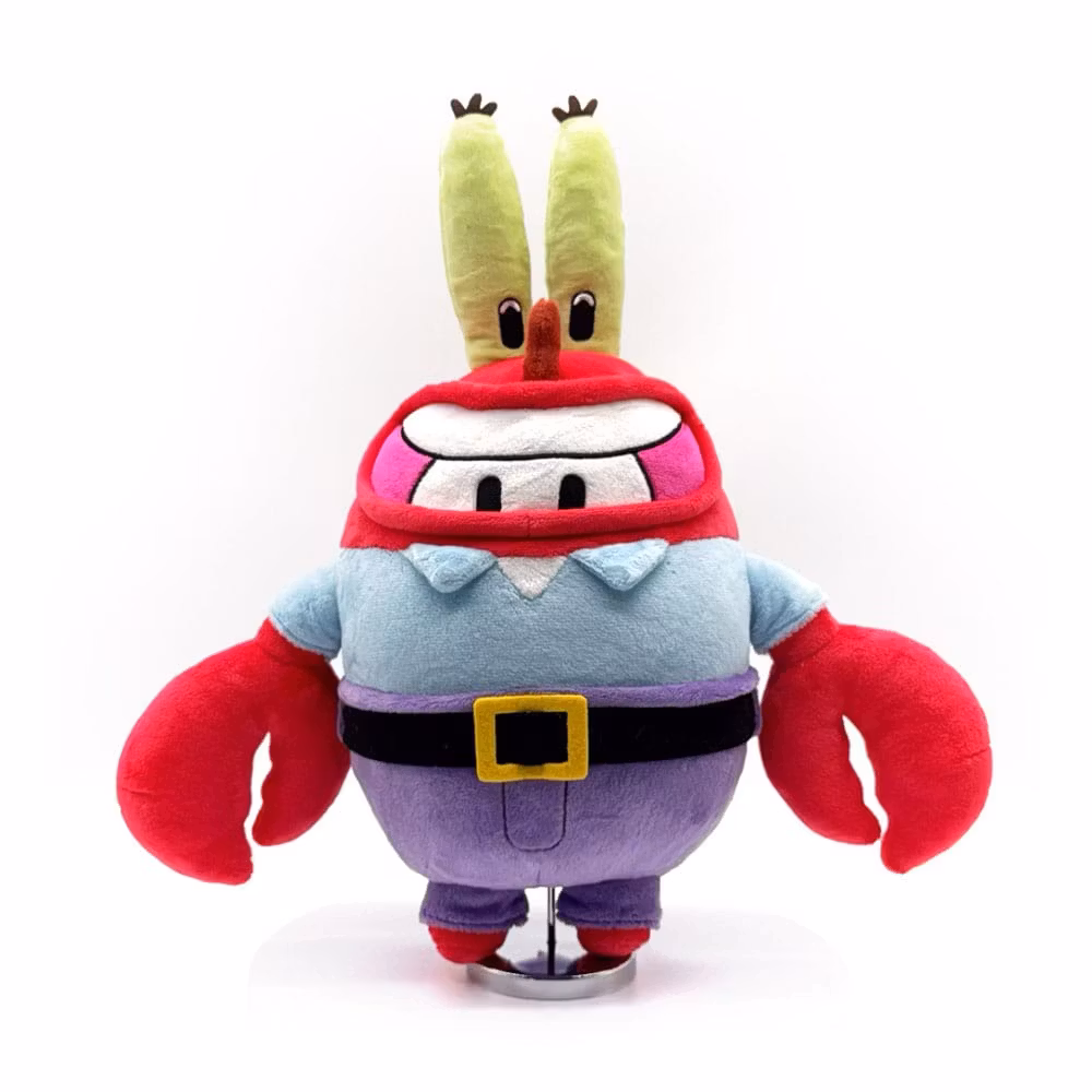 SpongeBob SquarePants x Fall Guys Plush Figure Fall Guys Mr. Krabs