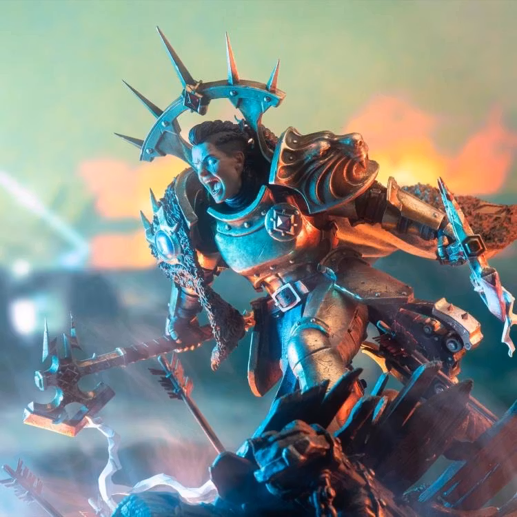 Warhammer Age of Sigmar Neave Blacktalon, The God-King's Assassin 1/6 Scale Limited Edition Statue