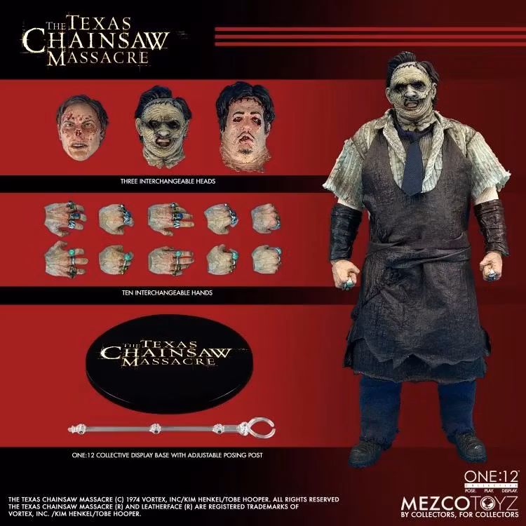 Texas Chainsaw Massacre (2003) One:12 Collective Leatherface Action Figure
