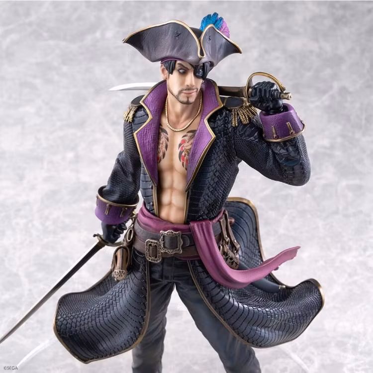 Like a Dragon: Pirate Yakuza in Hawaii S-Fire Captain Majima (Goro Majima) 1/7 Scale Figure