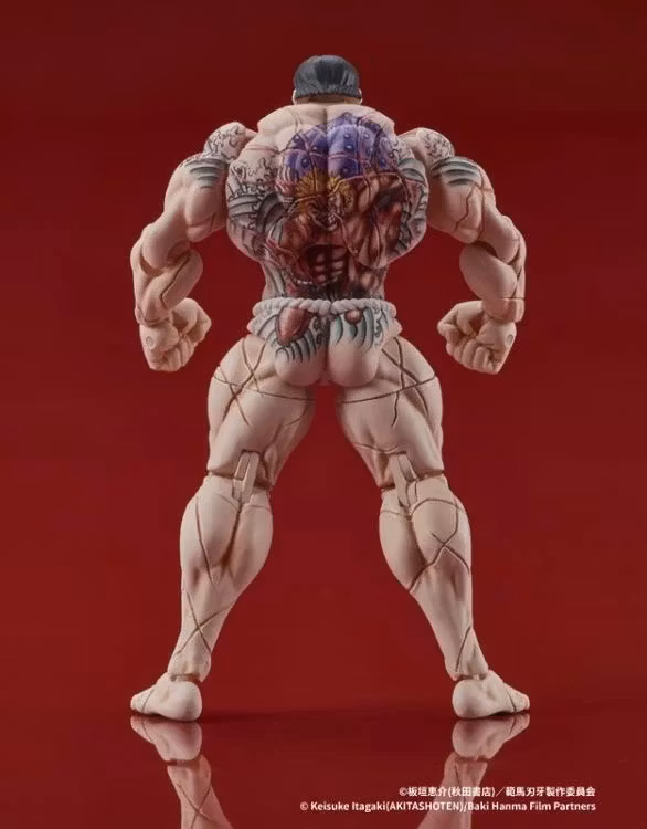 Baki Hanma Dig Action Kaoru Hanayama Action Figure