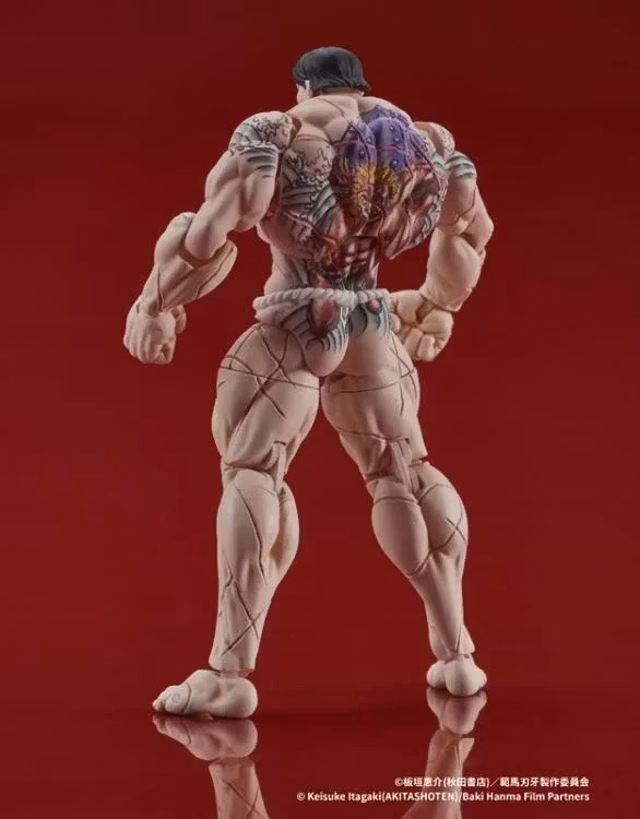 Baki Hanma Dig Action Kaoru Hanayama Action Figure