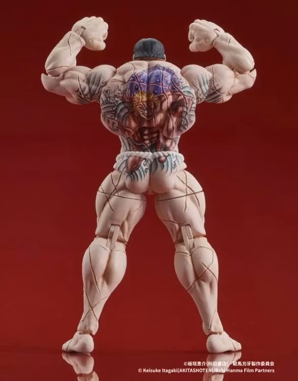 Baki Hanma Dig Action Kaoru Hanayama Action Figure