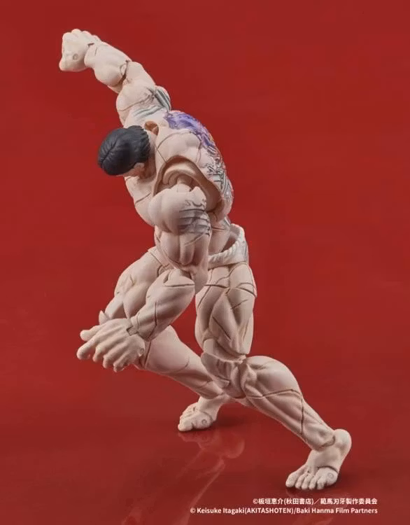 Baki Hanma Dig Action Kaoru Hanayama Action Figure