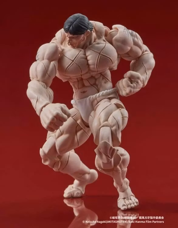 Baki Hanma Dig Action Kaoru Hanayama Action Figure