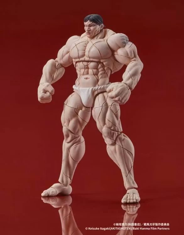 Baki Hanma Dig Action Kaoru Hanayama Action Figure