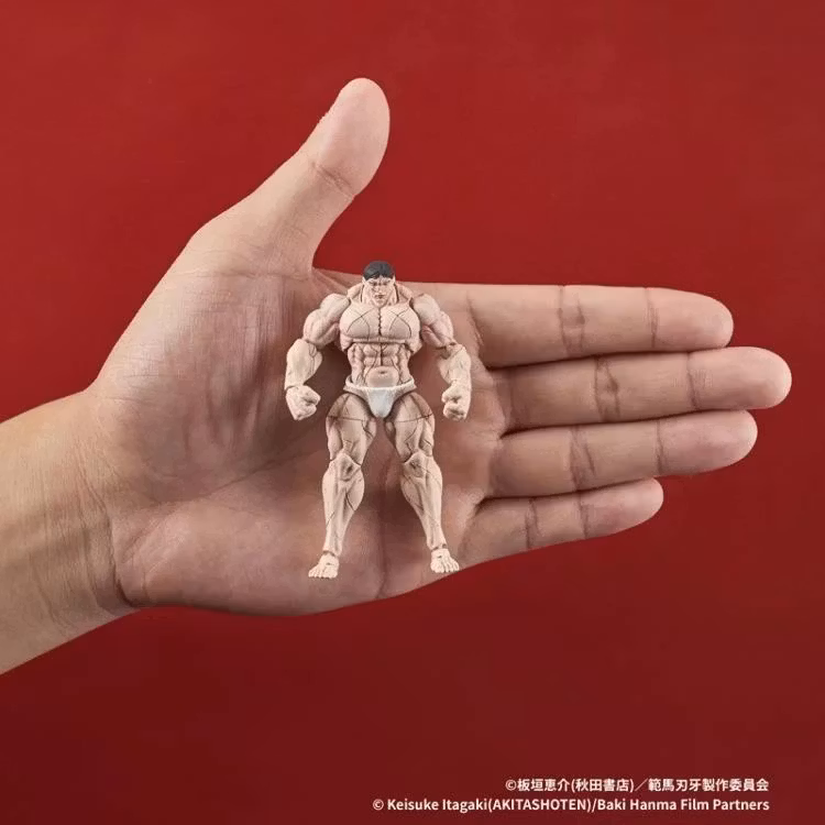 Baki Hanma Dig Action Kaoru Hanayama Action Figure
