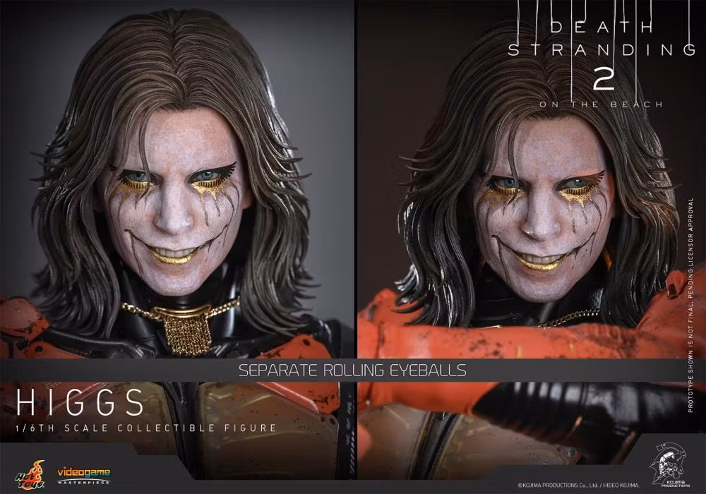 Death Stranding 2: On the Beach VGM79 Higgs Monaghan 1/6th Scale Collectible Figure