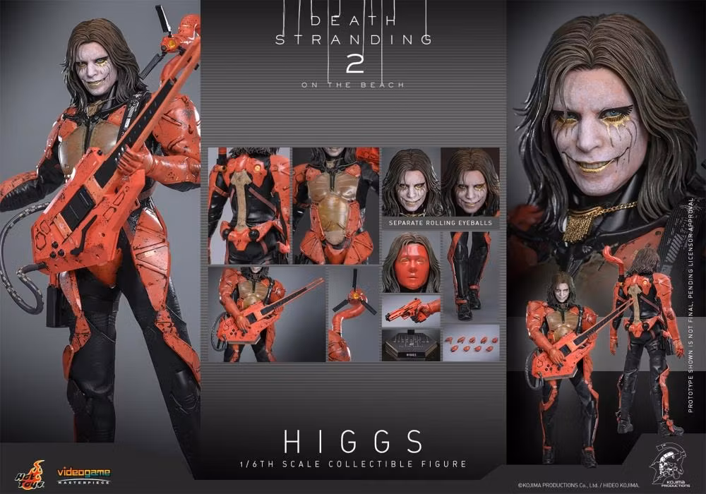 Death Stranding 2: On the Beach VGM79 Higgs Monaghan 1/6th Scale Collectible Figure