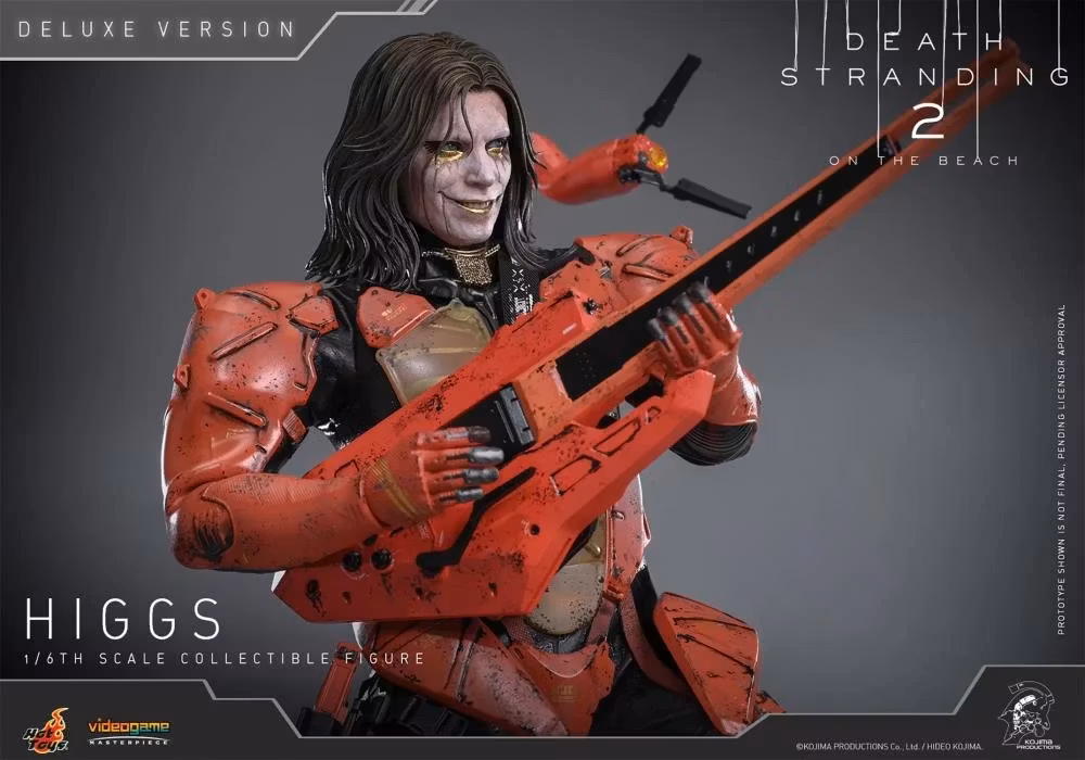 Death Stranding 2: On the Beach VGM80 Higgs Monaghan (Deluxe Ver.) 1/6th Scale Collectible Figure