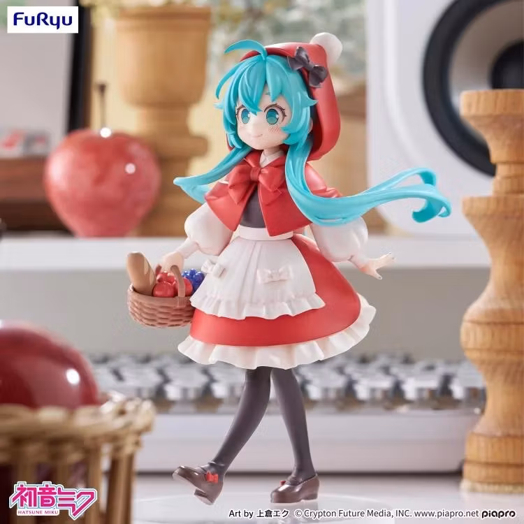 Vocaloid Desktop Fairy Hatsune Miku (Little Red Riding Hood Ver.) Figure