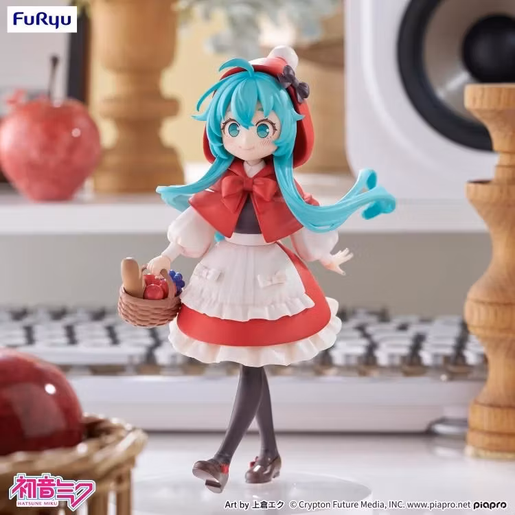 Vocaloid Desktop Fairy Hatsune Miku (Little Red Riding Hood Ver.) Figure