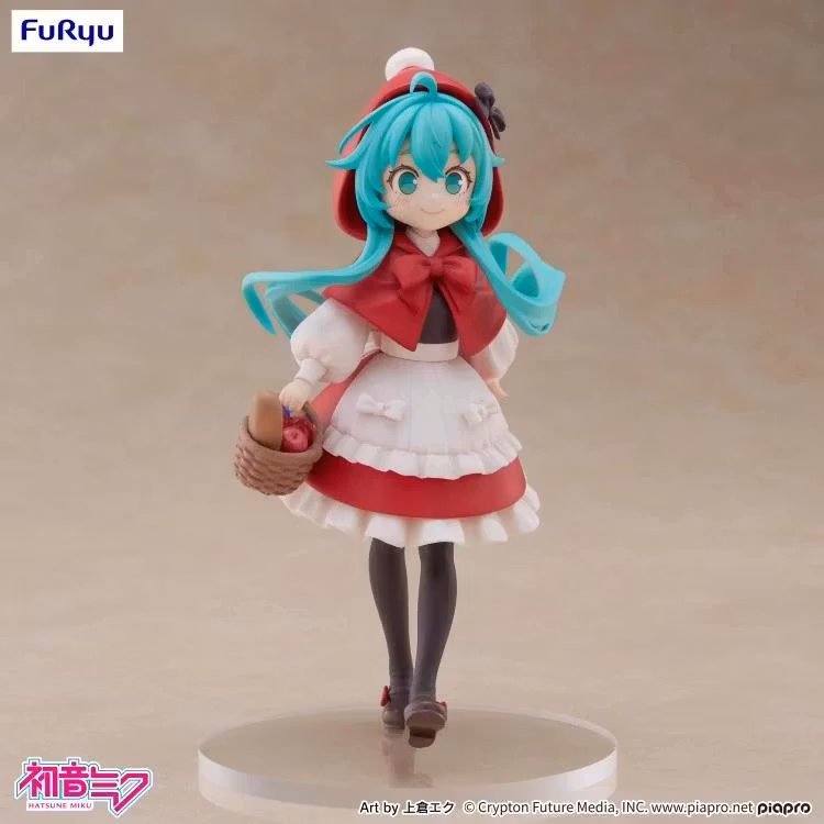 Vocaloid Desktop Fairy Hatsune Miku (Little Red Riding Hood Ver.) Figure