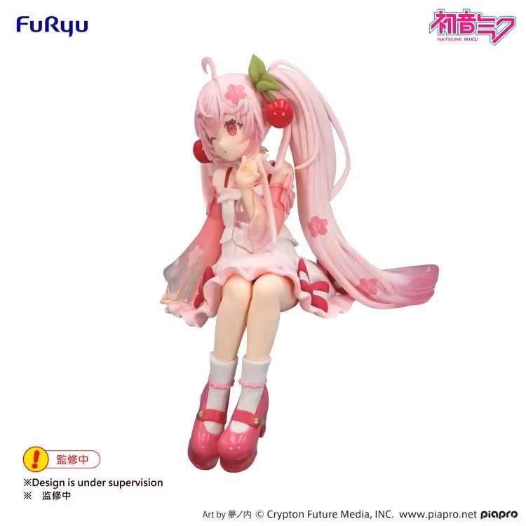 Vocaloid Sakura Miku (2025 Wink Ver.) Noodle Stopper Figure