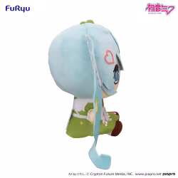 Vocaloid Hatsune Miku Kyurumaru Big Plush Figure Clover