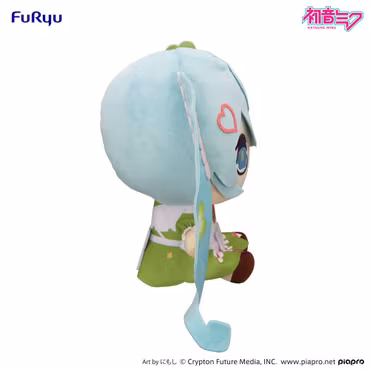 Vocaloid Hatsune Miku Kyurumaru Big Plush Figure Clover