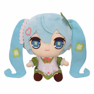 Vocaloid Hatsune Miku Kyurumaru Big Plush Figure Clover
