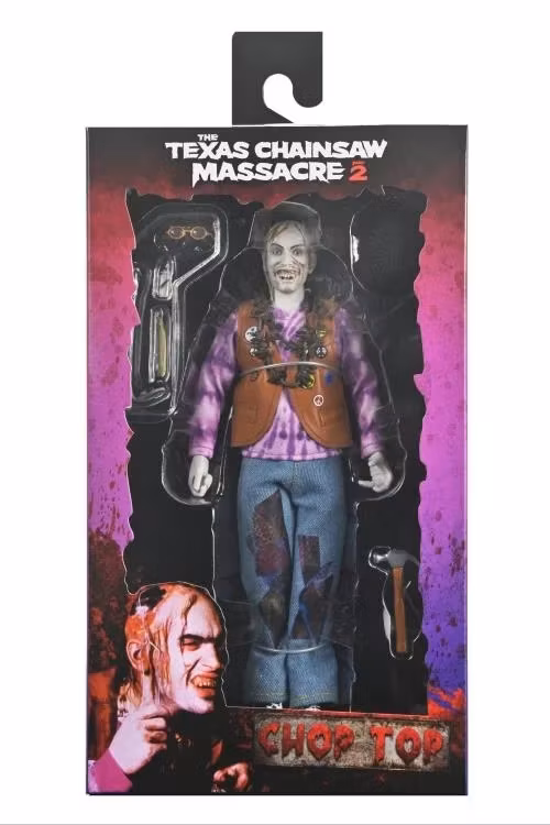 Texas Chainsaw Massacre 2 Chop Top Clothed Action Figure