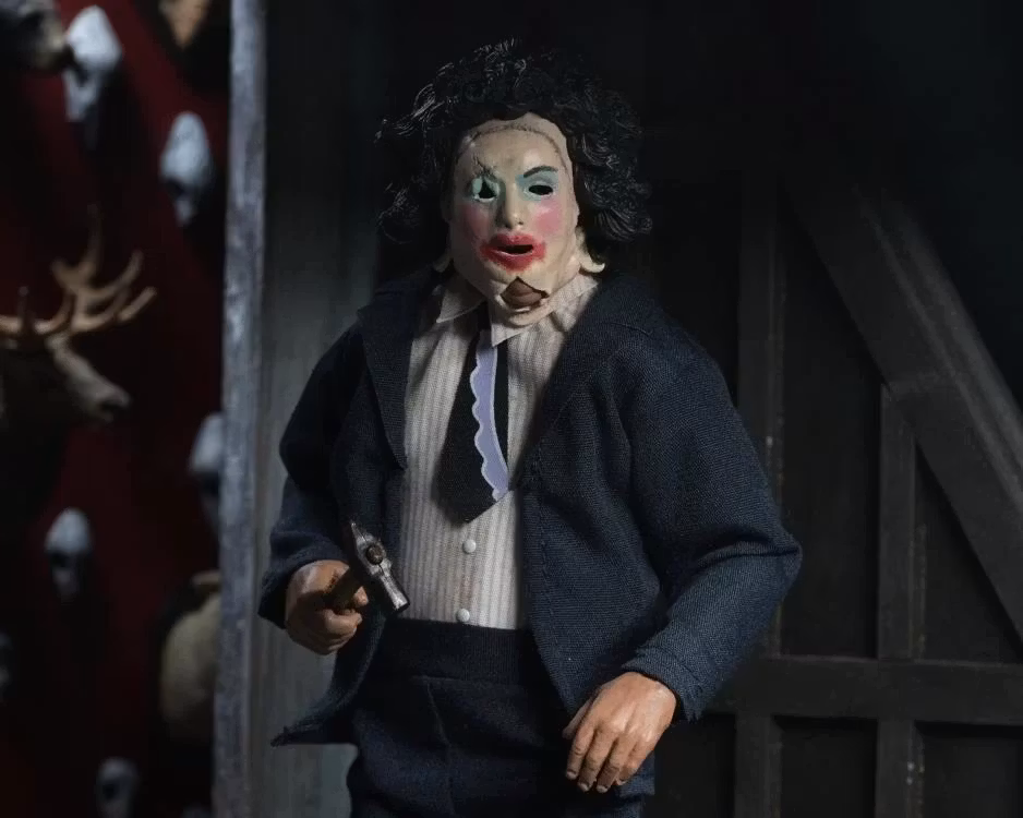 The Texas Chainsaw Massacre Leatherface with Pretty Woman Mask Clothed Action Figure
