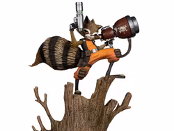 Marvel Comics Rocket Raccoon (Rocket Raccoon: A Chasing Tale #1) 1/6 Scale Figure