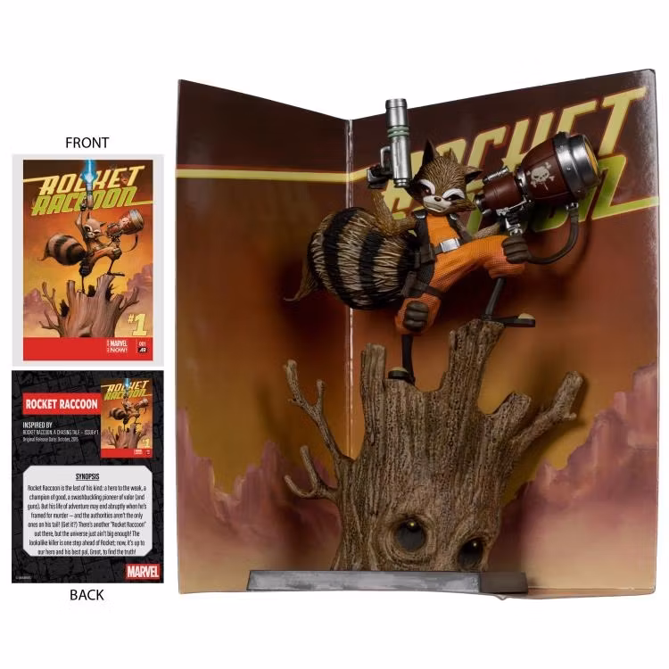 Marvel Comics Rocket Raccoon (Rocket Raccoon: A Chasing Tale #1) 1/6 Scale Figure