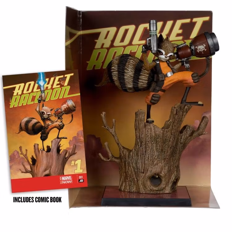 Marvel Comics Rocket Raccoon (Rocket Raccoon: A Chasing Tale #1) 1/6 Scale Figure