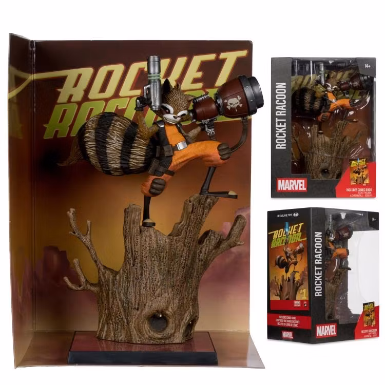 Marvel Comics Rocket Raccoon (Rocket Raccoon: A Chasing Tale #1) 1/6 Scale Figure