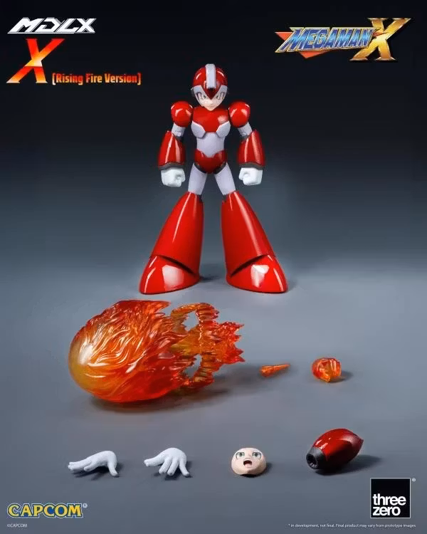 Mega Man X MDLX Mega Man (Rising Fire Edition) 1/12 Scale Action Figure