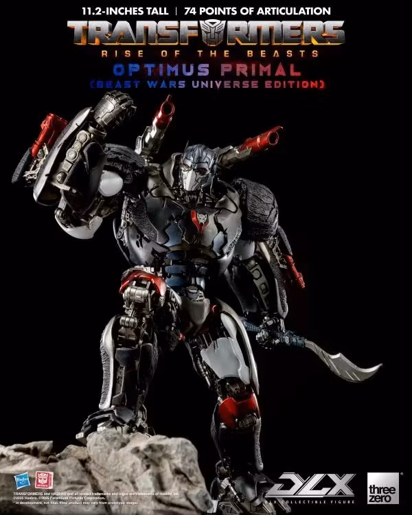 Transformers: Rise of the Beasts DLX Scale Collectible Series Optimus Primal (Beast Wars Universe Edition) Action Figure