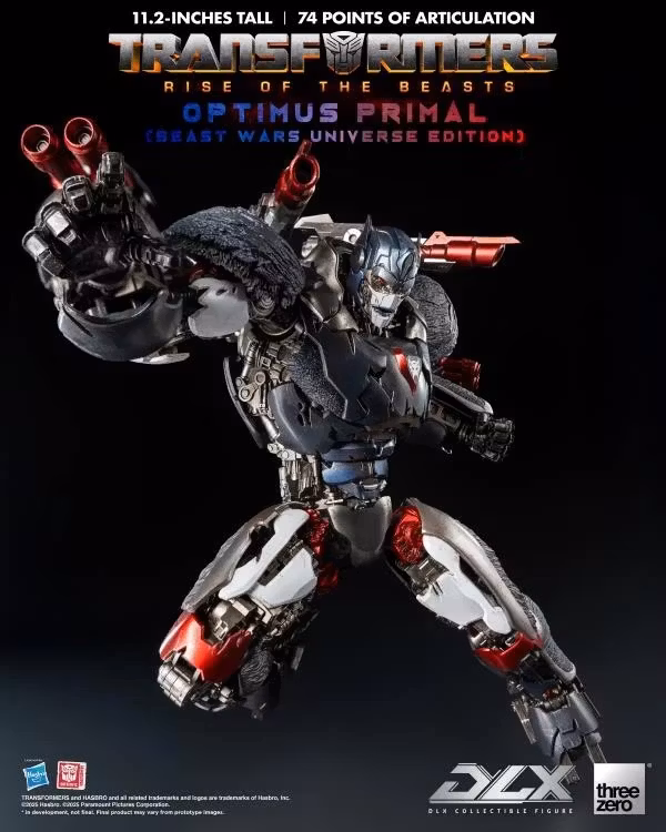 Transformers: Rise of the Beasts DLX Scale Collectible Series Optimus Primal (Beast Wars Universe Edition) Action Figure