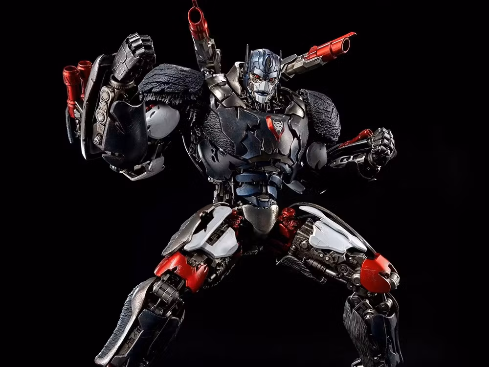 Transformers: Rise of the Beasts DLX Scale Collectible Series Optimus Primal (Beast Wars Universe Edition) Action Figure