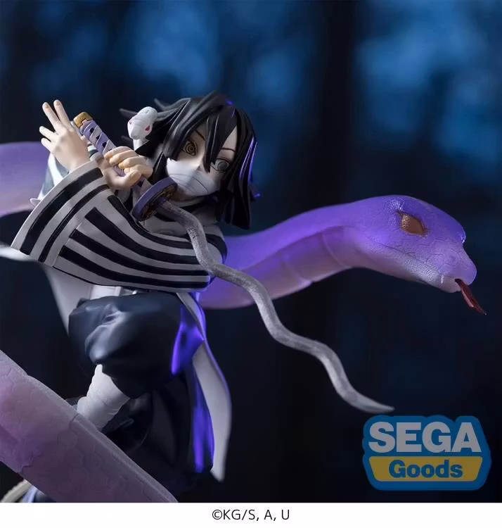Demon Slayer: Kimetsu no Yaiba Xross Link Obanai Iguro (Hashira Training Arc) Figure (Rerelease)